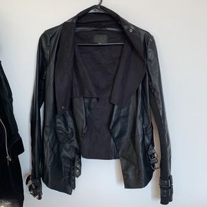 Rivers Island Tactical Faux Leather Jacket